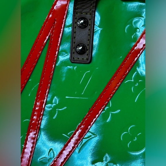 Louis Vuitton Neo Green Mono Vernis Ltd Edition Robert Wilson Reade PM EUC​​ - Picture 4 of 15
